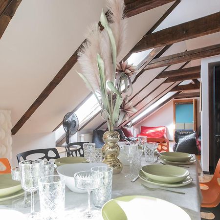 Mansard In Old Town Apartment รีกา ภายนอก รูปภาพ
