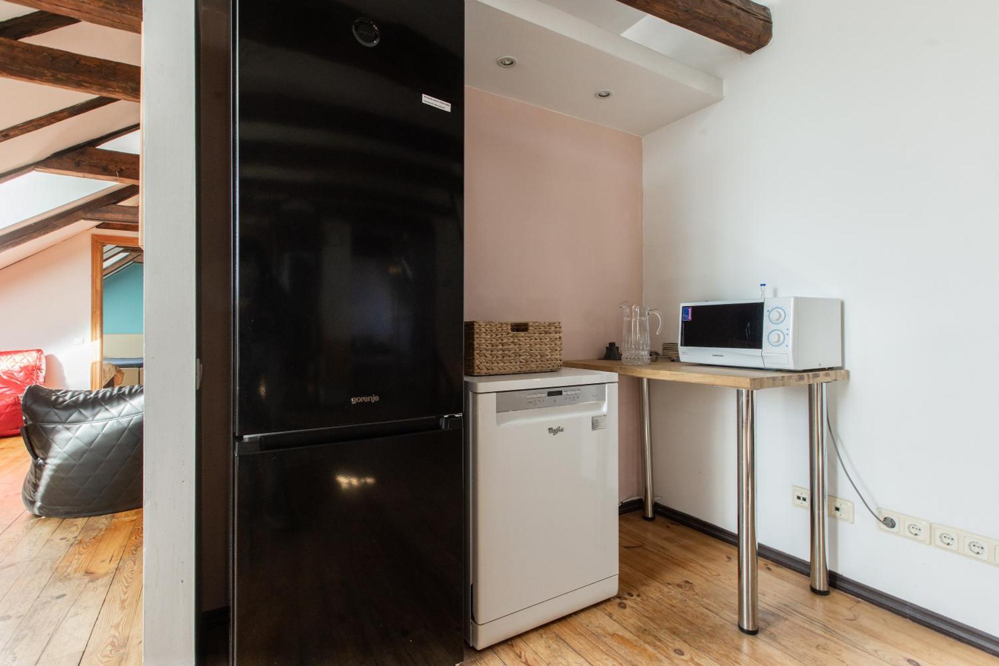Mansard In Old Town Apartment รีกา ภายนอก รูปภาพ