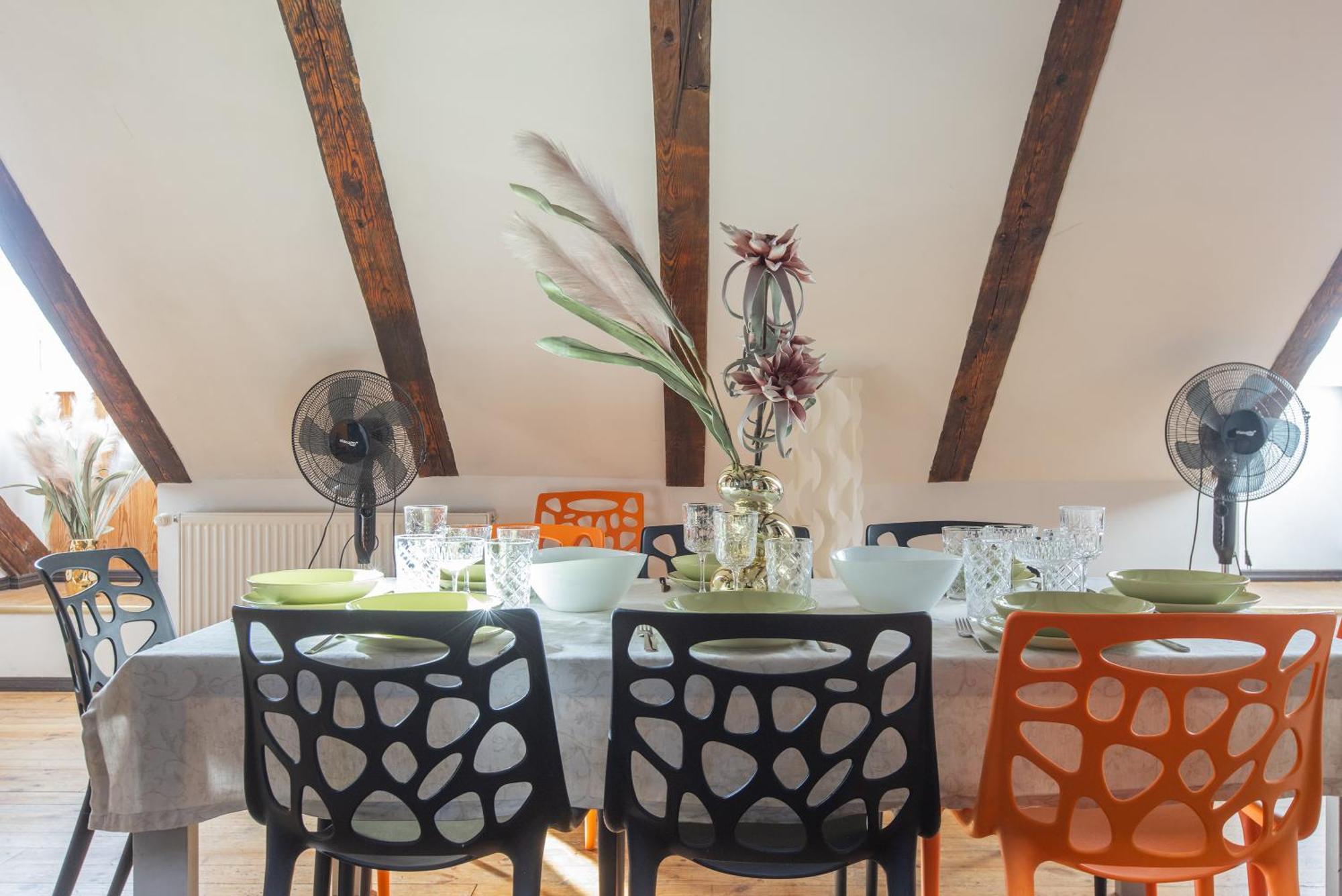 Mansard In Old Town Apartment รีกา ภายนอก รูปภาพ
