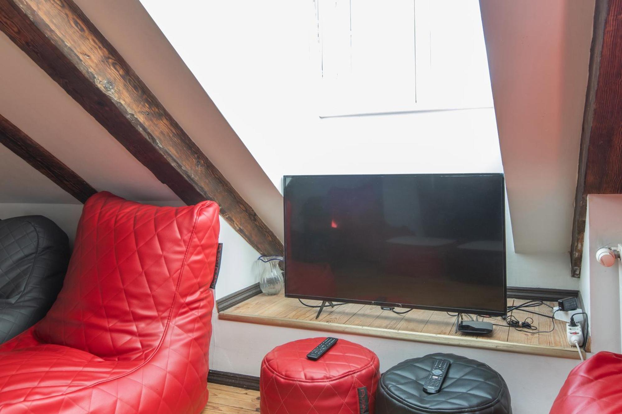 Mansard In Old Town Apartment รีกา ภายนอก รูปภาพ