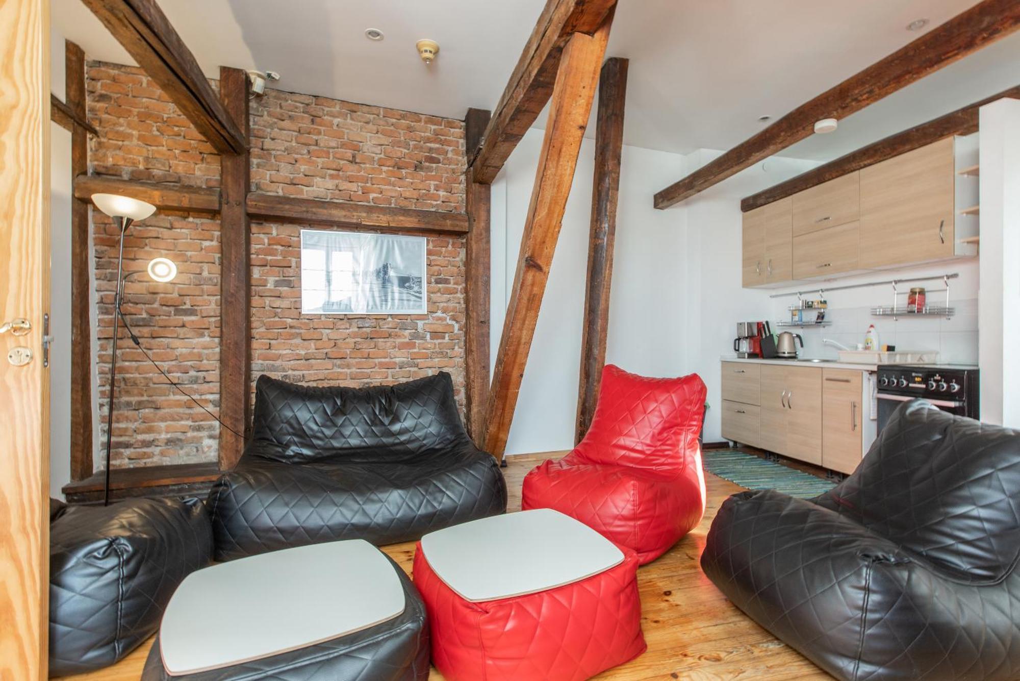 Mansard In Old Town Apartment รีกา ภายนอก รูปภาพ